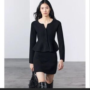 Zara Classic Black Women's Cardigan
